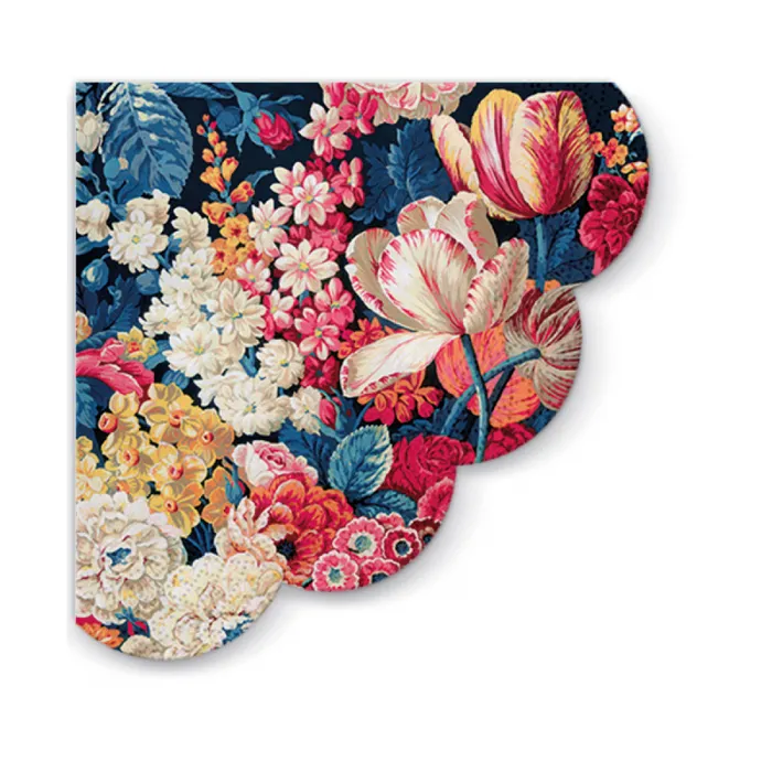Hauptproduktbild Ubrousky PAW R 32cm - 3 vrst. - kulaté - Flower Splendor [12 ks]