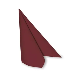 Serviette PREMIUM bordeaux 40 x 40 cm [50 St.]