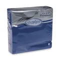 Serviette PREMIUM dunkelblau 40 x 40 cm [50 St.]