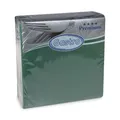 Serviette PREMIUM dunkelgrün 40 x 40 cm [50 St.]