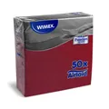 Weiteres Produktbild Serviette PREMIUM Dekor-R bordeaux 40 x 40 cm [50 St.]