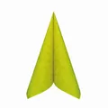 Serviette PREMIUM Dekor-R gelbgrün 40 x 40 cm [50 St.]