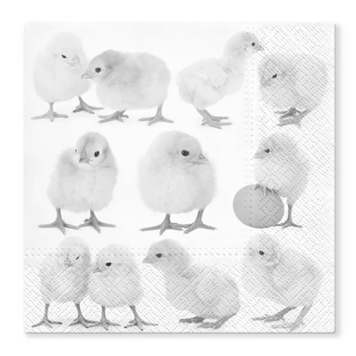 Hauptproduktbild Ubrousky TaT 33x33 cm Little Chicken