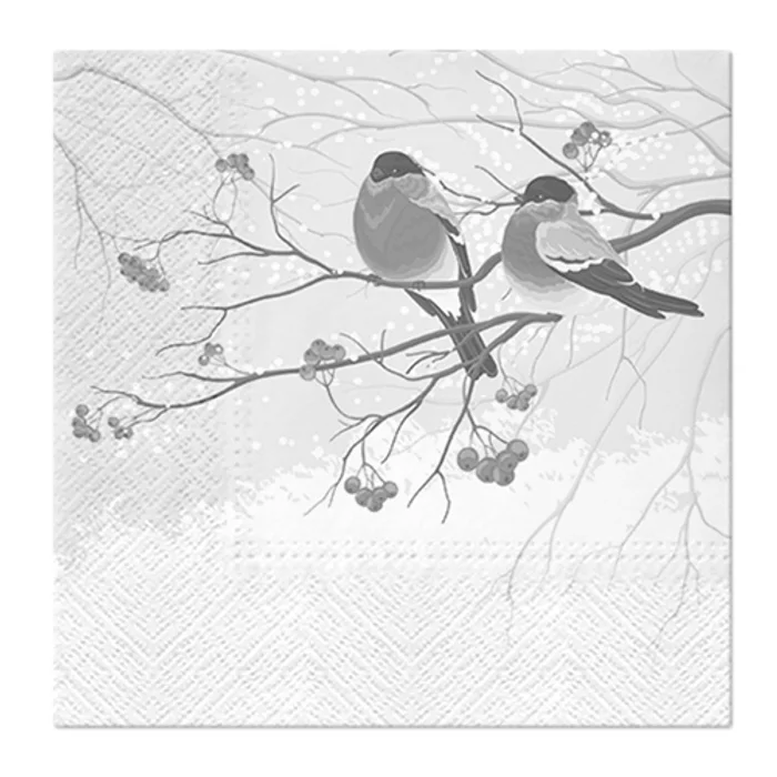 Hauptproduktbild Ubrousky TaT 33x33cm Bullfinches