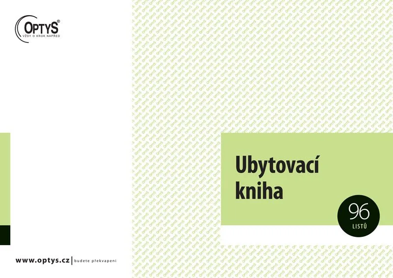 Hauptproduktbild Ubytovací kniha A4 1272