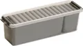 Aufbewahrungsbox, Kunststoff, für kleine Gegenstände, mit Deckel, 1,3 l, HELIT "Q-line", transparent