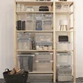 Weiteres Produktbild Aufbewahrungsbox, Kunststoff, für kleine Gegenstände, mit Deckel, 1,3 l, HELIT "Q-line", transparent