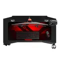ULTRADESK Spieltisch ACTION V2, 110x59 cm, 75 cm, mit XXL-Mauspad