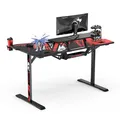 ULTRADESK Spieltisch ATOMIC, 139x74cm, 76cm