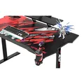 ULTRADESK Spieltisch ATOMIC, 139x74cm, 76cm