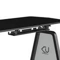 ULTRADESK Herní stůl BOOSTER, 136x70,5 cm, 75 cm, RGB podsvícení, držák sluchátek i nápoj