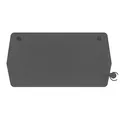 ULTRADESK Herní stůl BOOSTER, 136x70,5 cm, 75 cm, RGB podsvícení, držák sluchátek i nápoj