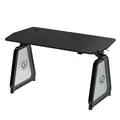 ULTRADESK Herní stůl BOOSTER, 136x70,5 cm, 75 cm, RGB podsvícení, držák sluchátek i nápoj