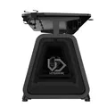 ULTRADESK Herní stůl BOOSTER, 136x70,5 cm, 75 cm, RGB podsvícení, držák sluchátek i nápoj