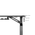 ULTRADESK Herní stůl BOOSTER, 136x70,5 cm, 75 cm, RGB podsvícení, držák sluchátek i nápoj