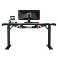 ULTRADESK Spieltisch FORCE - weiß, 166x70 cm, 76.5 cm, mit XXL-Mauspad