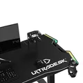 ULTRADESK Spieltisch FORCE - weiß, 166x70 cm, 76.5 cm, mit XXL-Mauspad