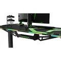 ULTRADESK Spieltisch FORCE - grün, 166x70 cm, 76.5 cm, mit XXL-Mauspad
