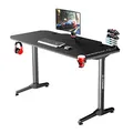 ULTRADESK Spieltisch FRAG - BLACK, 140x66 cm, 76 cm, mit XXL-Mauspad, mit Ultradesk BEAM