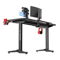 ULTRADESK Spieltisch FRAG - GRAPHITE, 140x66 cm, 76 cm, mit XXL-Mauspad, mit Ultradesk BEAM