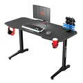 ULTRADESK Spieltisch FRAG - GRAPHITE, 140x66 cm, 76 cm, mit XXL-Mauspad, mit Ultradesk BEAM