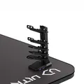 ULTRADESK Spieltisch FRAG - GREEN, 140x66 cm, 76 cm, mit XXL-Mauspad, mit Ultradesk BEAM