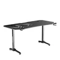 ULTRADESK Spieltisch FRAG XXL BLACK, 160 x 75 cm, 75 cm