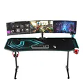 ULTRADESK Spieltisch FRAG XXL BLUE, 160 x 75 cm, 75 cm