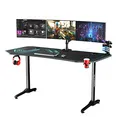ULTRADESK Spieltisch FRAG XXL BLUE, 160 x 75 cm, 75 cm