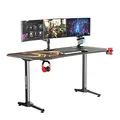 ULTRADESK Spieltisch FRAG XXL GOLD, 160 x 75 cm, 75 cm