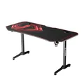 ULTRADESK Spieltisch FRAG XXL RED, 160 x 75 cm, 75 cm