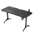 ULTRADESK Spieltisch GRAND BLACK, 160x75 cm, 70-80 cm