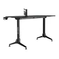 ULTRADESK Spieltisch GRAND BLUE, 160x75 cm, 70-80 cm