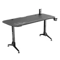 ULTRADESK Spieltisch GRAND WHITE, 160x75 cm, 70-80 cm