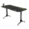 ULTRADESK Spieltisch GRAND YELLOW-GREEN, 160x75 cm, 70-80 cm
