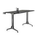 ULTRADESK Spieltisch GRAND YELLOW-GREEN, 160x75 cm, 70-80 cm