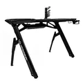 ULTRADESK Spieltisch INVADER - BLACK, 120x64 cm, 75 cm