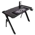 ULTRADESK Spieltisch INVADER - BLACK, 120x64 cm, 75 cm