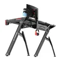ULTRADESK Spieltisch INVADER - BLACK, 120x64 cm, 75 cm