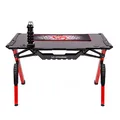 ULTRADESK Spieltisch INVADER - RED, 120x64 cm, 75 cm