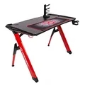ULTRADESK Spieltisch INVADER - RED, 120x64 cm, 75 cm