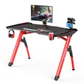 ULTRADESK Spieltisch INVADER - RED, 120x64 cm, 75 cm
