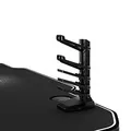 ULTRADESK Spieltisch LEVEL BLACK, 140x66cm, 72-124cm, mit XXL-Mauspad