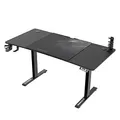 Weiteres Produktbild ULTRADESK Herní stůl LEVEL V2, 140x68cm, 72-117cm, elektricky nastavitelná výška, s XXL p