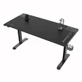 ULTRADESK Spieltisch MOMENTUM - Black, 152,5x70 cm, 75,5 cm, mit XXL-Mauspad