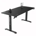 ULTRADESK Spieltisch MOMENTUM - Black, 152,5x70 cm, 75,5 cm, mit XXL-Mauspad