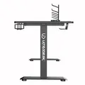 ULTRADESK Spieltisch MOMENTUM - Black, 152,5x70 cm, 75,5 cm, mit XXL-Mauspad
