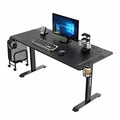 ULTRADESK Spieltisch MOMENTUM - Black, 152,5x70 cm, 75,5 cm, mit XXL-Mauspad