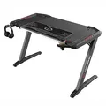 Weiteres Produktbild ULTRADESK Spieltisch ROCKET BLACK, 128x68 cm, 78 cm, mit XL-Mauspad