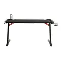 ULTRADESK Spieltisch SPACE XXL BLACK, 154x61 cm, 78 cm